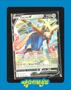 Zacian V SWSH018 Promo Pokemon SWSH: Sword & Shield Promo Cards $2MIN ORDER - Image 1