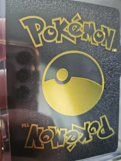 Pokemon Celebi Vmax Rainbow Black Foil Fan Art Vinyl Collector Card 199/198 - Image 3