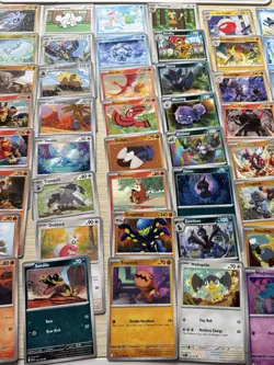 77 Cute Pokemon TCG Card Lot – Charmander, Granbull, Alcremie, Zorua & More - Image 3