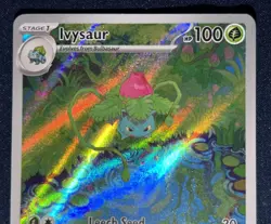 Pokemon TCG Ivysaur Holo Illustration Rare Card 167/165 Scarlet & Violet 151 - Image 2