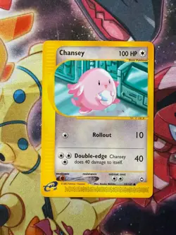 Chansey - 69/147 - Common - Aquapolis - Pokemon Card - Image 1