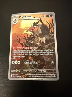 Pokemon TCG Mandibuzz Card 145/086 White Flare NM - Image 1