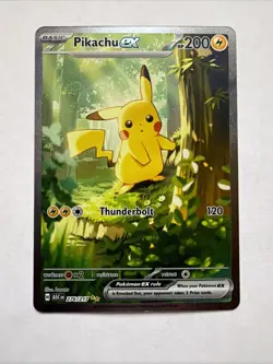 Ascended Heroes Forest Pikachu Ex #276/217 NM SIR Pokemon Card - Image 1