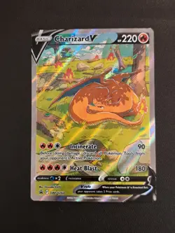 Charizard V Sword Shield Promo Holo Pokemon Card SWSH260 - Image 1