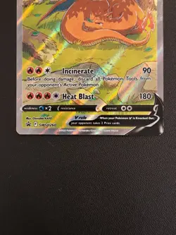 Charizard V Sword Shield Promo Holo Pokemon Card SWSH260 - Image 3