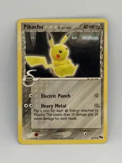 Pikachu Delta Species 13/17 POP Series 5 Holo Rare Pokemon Card NM 2007 - Image 1
