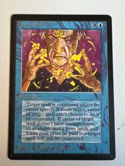 Magic the Gathering MTG Power Sink Beta NM- Playset (4) (Beta Bob) - Image 4