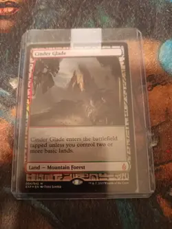 Cinder Glade Zendikar Expeditions Foil, NM, MTG, FREE NEXT DAY SHIPPING! - Image 1