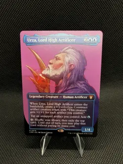 Urza, Lord High Artificer (Borderless) Commander Masters Regular - Image 1