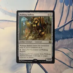 Wizards Magic: The Gathering Walking Ballista Rare Artifact Aether Revolt NM - Image 1