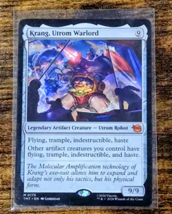 Krang, Utrom Warlord Teenage Mutant Ninja Turtles 0175 Mythic Rare - Near Mint - Image 1