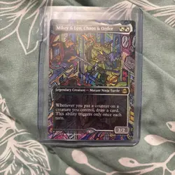 Mikey & Leo, Chaos & Order (Borderless) Teenage Mutant Ninja Turtles Regular - Image 1
