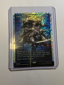 MTG Turtles in Time FRACTURE FOIL #0294 TMNT Japan Showcase Mythic NM Rare - Image 2