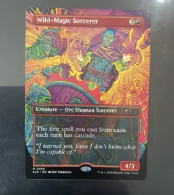 Magic: The Gathering Wild-Magic Sorcerer Creature SLD 2494 Wizards of the Coast - Image 1