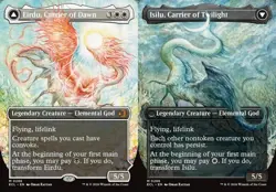 Eirdu, Carrier of Dawn // Isilu, Carrier of Twilight - Foil Extended ECL NM MTG - Image 1