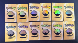 2025 Pokemon Baby Chibi Cards Peru - Full Set 12/12 Mew, Eevee, Snorlax Holo - Image 2