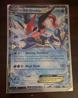 Pokemon Ash-Greninja EX Promo Holo XY133 Pokemon Promos 170 HP - Image 1