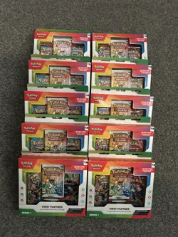 20x Pokemon TCG First Partner Illustration Collection Series 1 - ✅ Sealed - Image 3