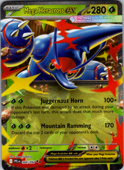 Holofoil - Mega Heracross ex - 004/094 - 004/094 / NM / English Pokemon TCG - Image 1