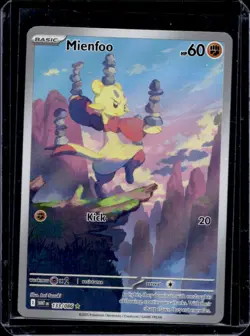 2025 Pokemon White Flare Mienfoo Illustration Rare #133/086 - Image 1