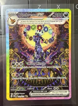 2025 POKEMON PRISMATIC EVOLUTIONS UMBREON EX 161/131! SPECIAL ILLUSTRATIONS RARE - Image 1