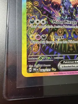 2025 POKEMON PRISMATIC EVOLUTIONS UMBREON EX 161/131! SPECIAL ILLUSTRATIONS RARE - Image 5