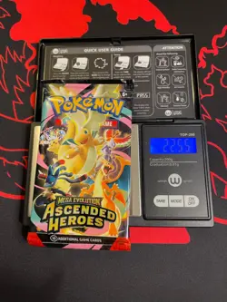 VERY HEAVY! GOD PACKUUU 22.55g Ascended Heroes Pokemon TCG Booster (SEALED) - Image 1