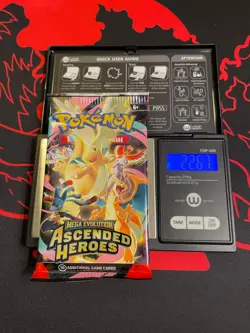 VERY HEAVY! GOD PACKUUU 22.67g Ascended Heroes Pokemon TCG Booster (SEALED) - Image 1