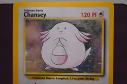 SPANISH 1999 WOTC Pokemon CHANSEY HOLO BASE SET 3/102! RARE SPANISH - Image 4