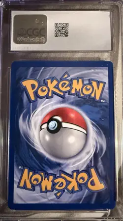 Pokemon TCG 1999 Maintenance 1st Edition Base Set #83/102 Portuguese CGC 10 - Image 2