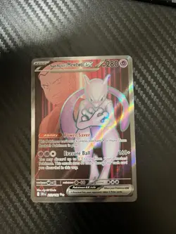 Pokemon Team Rockets Mewtwo EX 213/182 Destined Rivals NM - Image 1