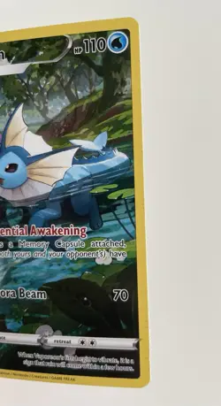Vaporeon TG02/TG30 Pokemon TCG Brilliant Stars Trainer Gallery Holo LP - Image 4