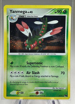Pokemon TCG - Yanmega 5/17 Holo Rare - 200 POP Series 8 - LP - Image 1