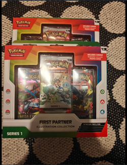 2x Pokemon First Partner Illustration Collection - Series 1 Box - Image 1