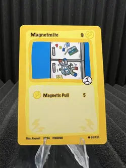 Magnetmite (Magnemite) 81/151 - Pokidoki First Edition Fan Art - Pokemon - Image 1