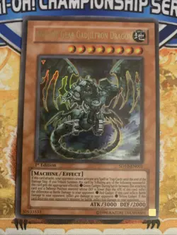 Yugioh Ancient Gear Gadjiltron Dragon SD10-EN001 1st Edition NM - Image 1