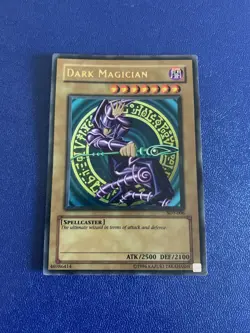 Yugioh Dark Magician SDY-006 Lightly Played Ultra Rare - Image 1