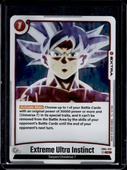 2024 Dragon Ball Fusion World Extreme Ultra Instinct Ultra Limit Rare #FB04-022 - Image 1