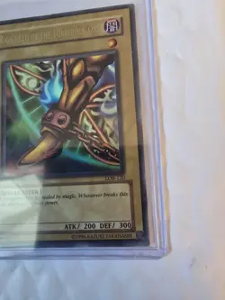 Yu-Gi-Oh Exodia Right Leg LOB-120 Unlimited Ultra Rare Holo - Image 2