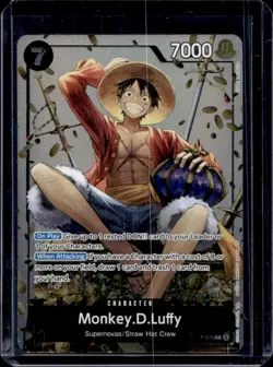 2025 One Piece The Best Vol. 2 Monkey D. Luffy Promo #P-075 - Image 1