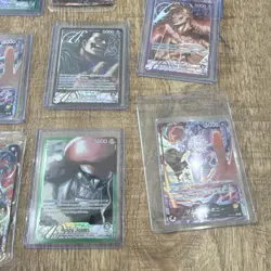 One Piece TCG Leader Card Lot 17 Cards Alt Art Promo Mihawk Law Bonney OPTCG - Image 2