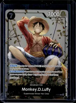 2025 One Piece The Best Vol. 2 Monkey D. Luffy Promo #P-075 - Image 1