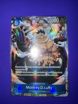One Piece TCG Monkey D. Luffy OP11-058 TR Treasure Rare English - Image 1