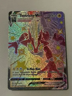 Pokemon TCG Toxtricity VMAX SV113/SV122 Shining Fates Shiny Vault - Image 1