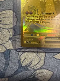Mega Charizard X ex Gold 130/094 – Phantasmal Flames Pokemon TCG | Ultra Rare 13 - Image 4