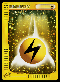 Lightening Energy McDonald's E Minimum Pack E-Series Japanese Pokemon TCG - Image 1