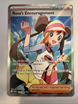 Rosa's Encouragement - 114/088 - SR - Perfect Order - English - Pokemon New - Image 1