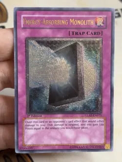 Energy-Absorbing Monolith GLAS-EN075 Ultimate Rare 1st Edition YuGiOh! NM - Image 2