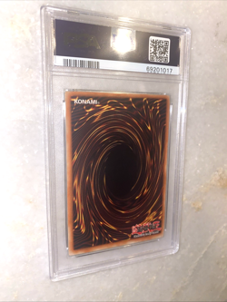 2003 YU-GI-OH! LOD-LEGACY OF DARKNESS 1ST ED #039 FIEND SKULL DRAGON PSA 10 - Image 2