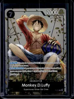 2025 One Piece The Best Vol. 2 Monkey D. Luffy Promo #P-075 - Image 1